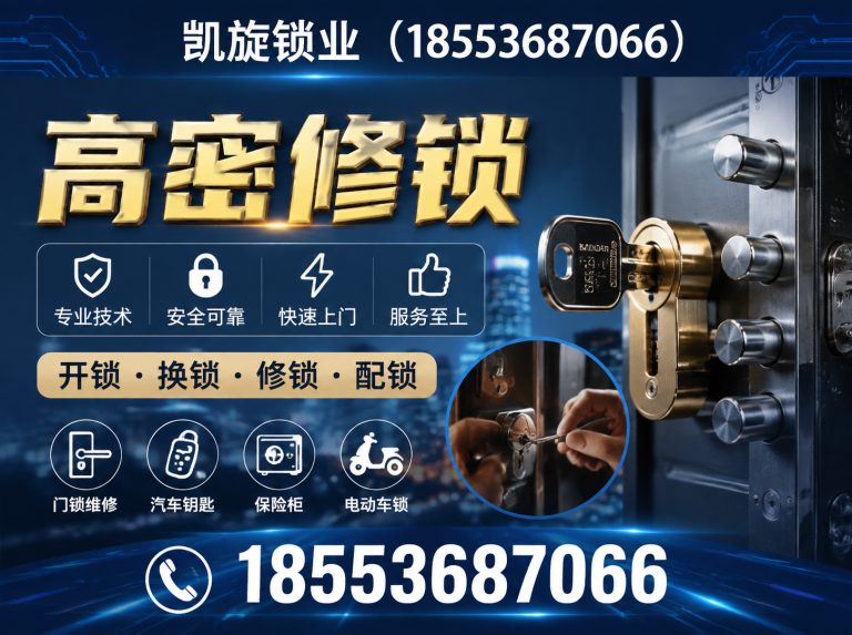 坊子区智能锁维修展示图